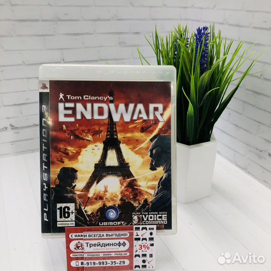 Диск PS3 Tom Clancy’s EndWar