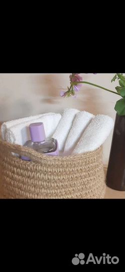 Корзинка из джута