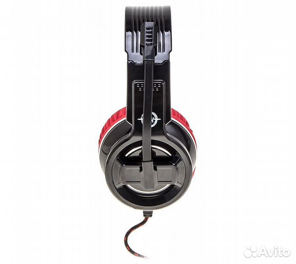 Компьютерная гарнитура Оклик HS-L350G Red War, чер