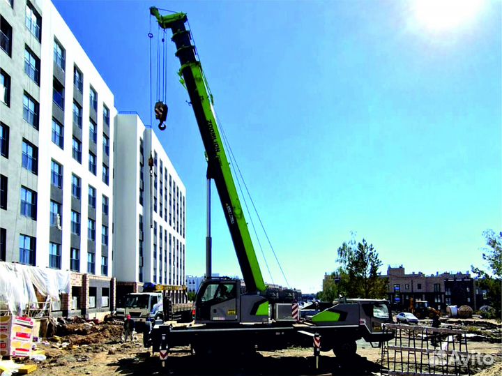 Аренда и услуги автокрана, 25 т, 42 м, с гуськом 8 м