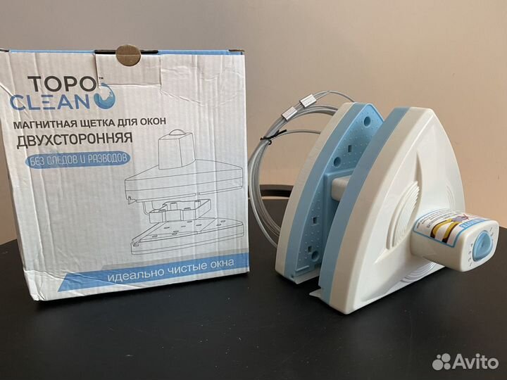 Магнитная щетка для окон
