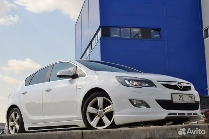 Обвесы opel astra j
