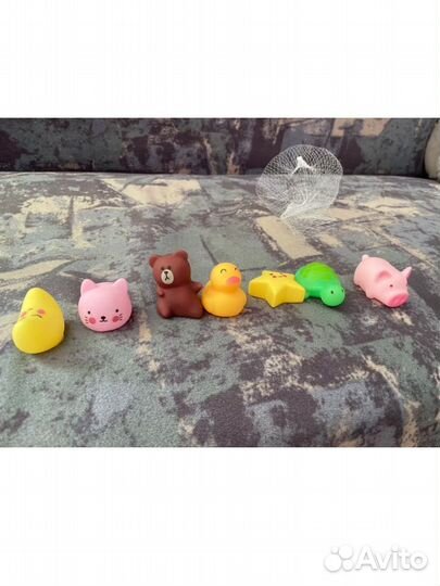 Резиновые игрушки для купания