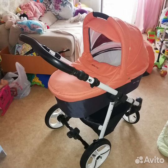 Коляска 2 в 1 bebetto nico plus