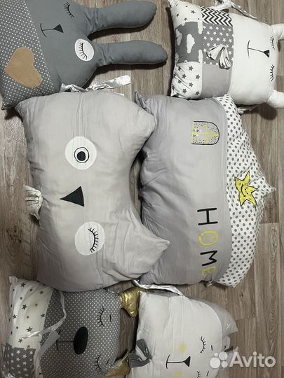 Бортики в кроватку