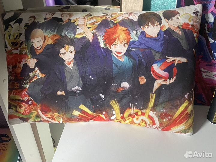 Подушка аниме волейбол