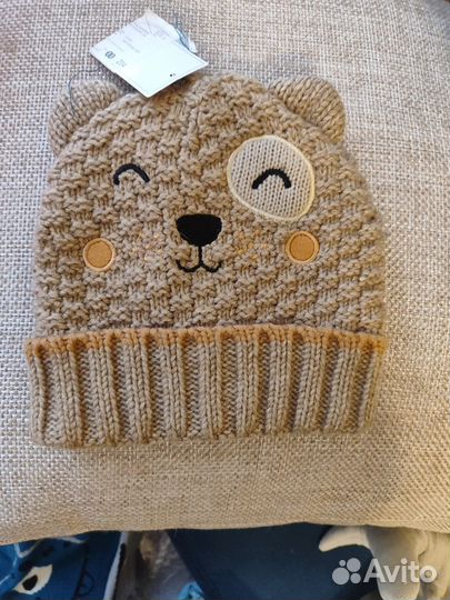 Шапка мишка