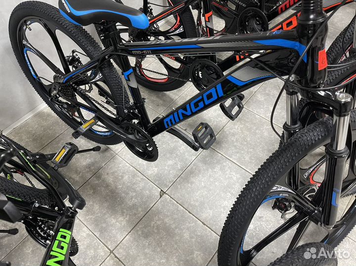 Велосипед новый на литых дисках