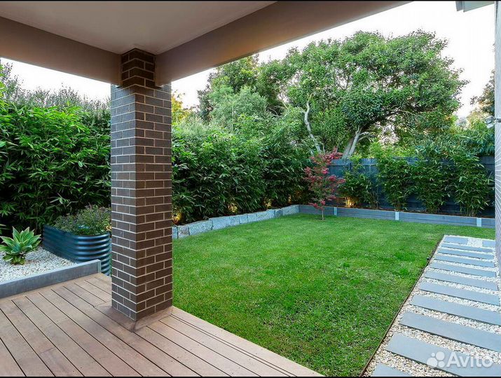 Газон рулонный спортивный