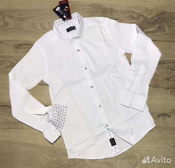 Рубашки школьные 140,146,152