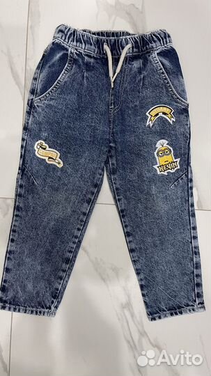 Джинсы для мальчика 104