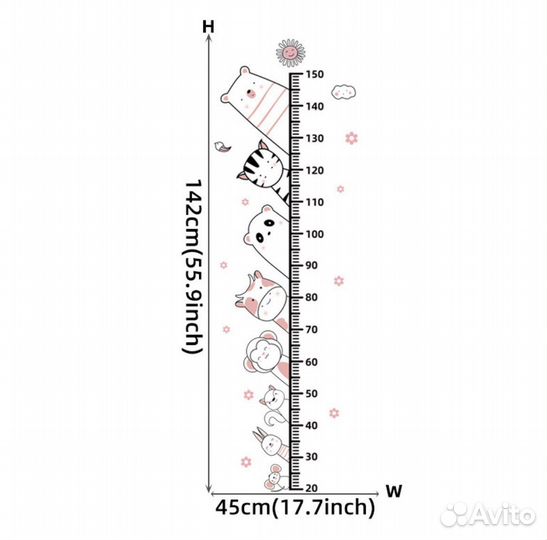 Ростомер детский