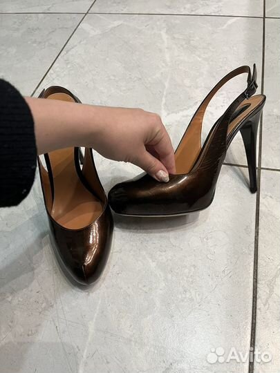 Босоножки туфли нат. кожа женские Италия