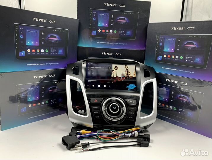 Магнитола Teyes 3/32 для Ford Focus 3