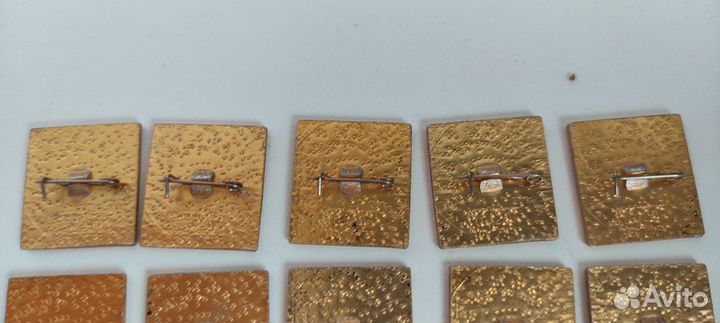 Значки - гугаи мвд СССР - 18 штук