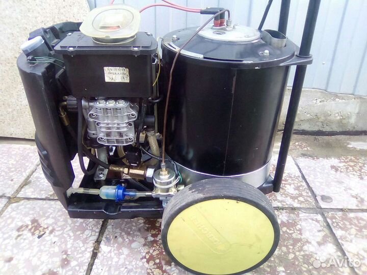 Керхер 855 HS, минимойка с нагревом воды