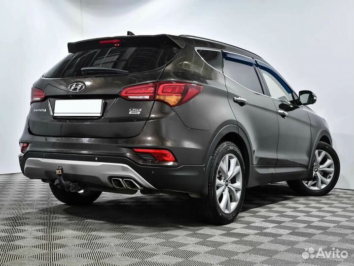 Hyundai Santa Fe 2.2 AT, 2016, 140 000 км