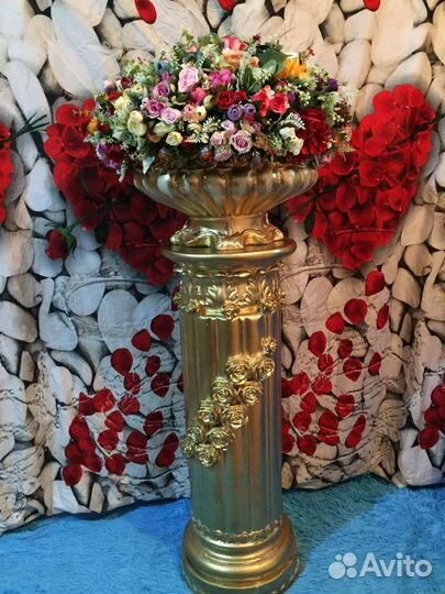 Вазы для цветы цветные