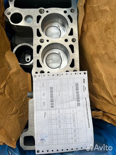 Блок цилиндров ваз в сборе