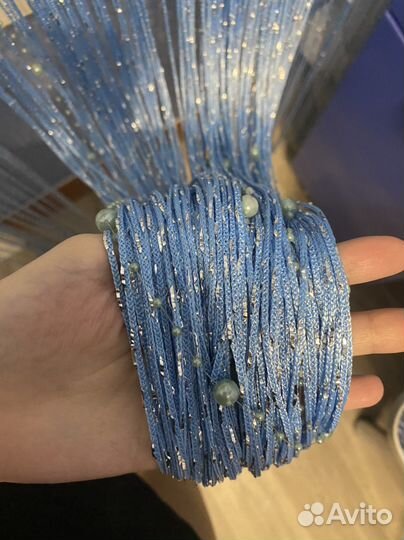 Шторы нитяные кисея