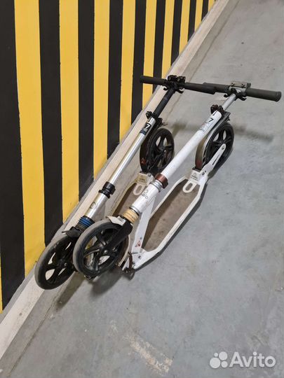 Самокат oxelo town 7 xl susp(белый)