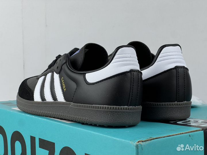 Кроссовки Adidas Samba OG Black White