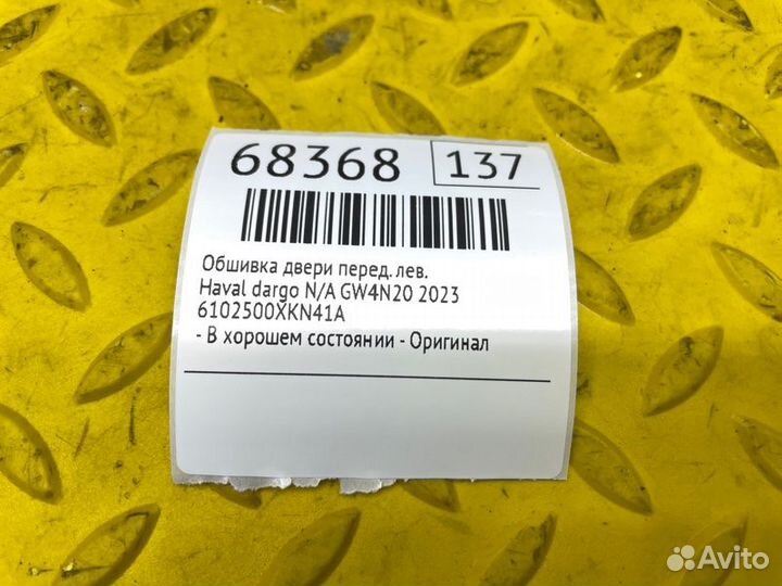 Б/У Обшивка двери - В хорошем состоянииn- Оригинал