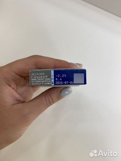 Линзы acuvue oasys