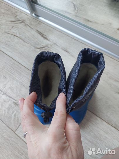 Детские резиновые сапоги 22-23 размер