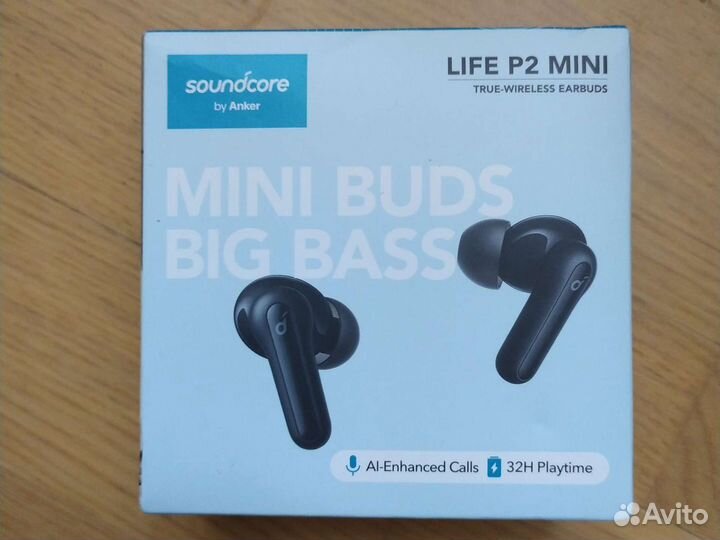 Наушники Anker Soundcore Life P2 мини