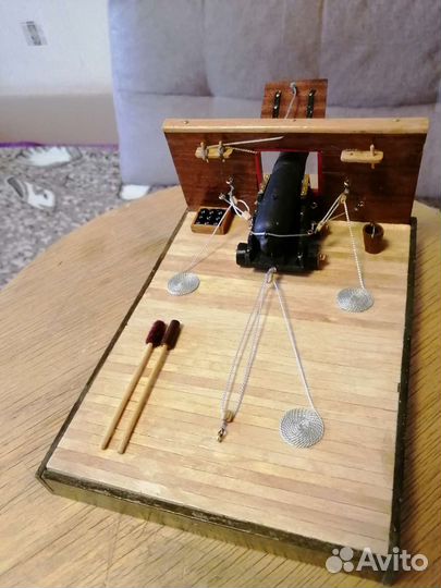 Макет корабельной пушки 18 века