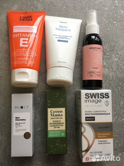 Крем для лица Uriage, payot, la Roche posay, mixit