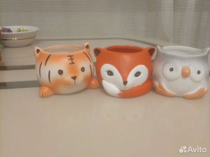 Горшочки для суккулентов