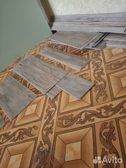 Ламинат и подложка остатки