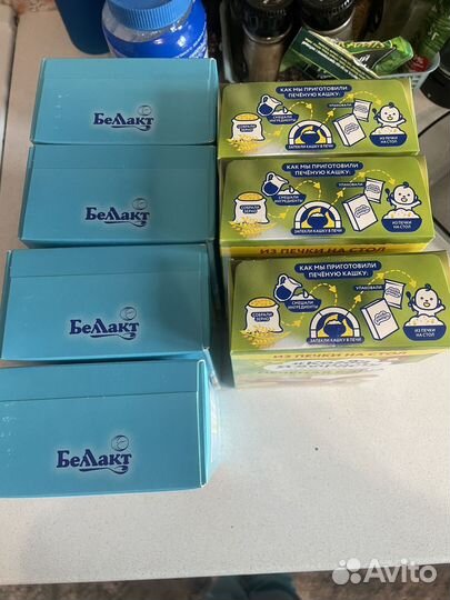 Детские каши молочные