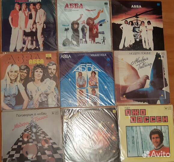 Винил Советские и Российские печатки