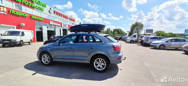 Багажник и бокс на крышу audi Q3
