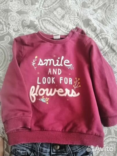 Одежда для девочки 86 пакет