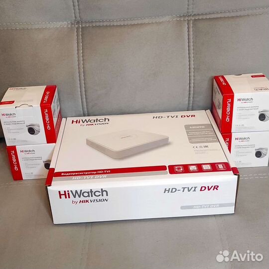 Комплект видеонаблюдения для пвз, магазина, кафе