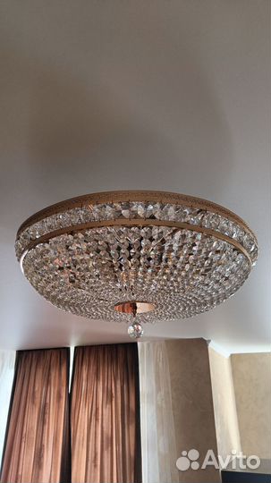 Люстра потолочная бу