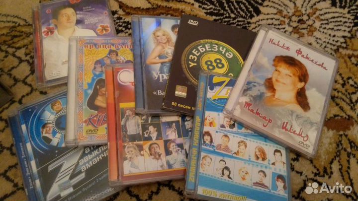 CD, DVD, аудиокассеты