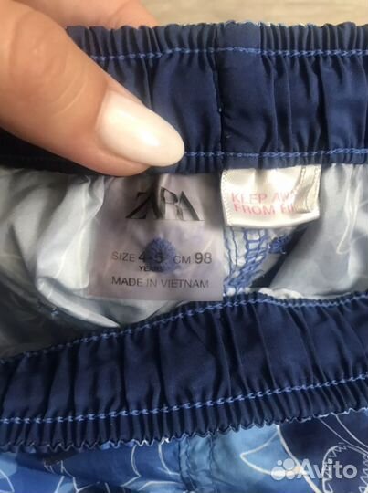 Плавки детские Zara 4-5лет(104см)
