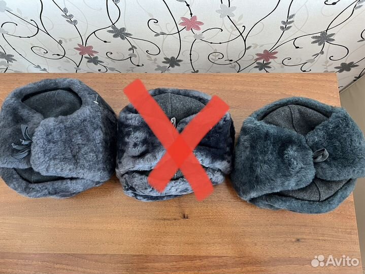 Шапка ушанка военная новая 60 размер