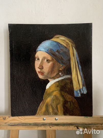 Картина маслом портрет