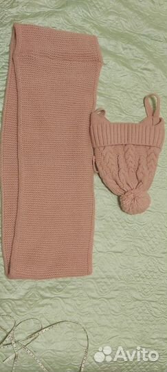 Комплект шапка и снуд