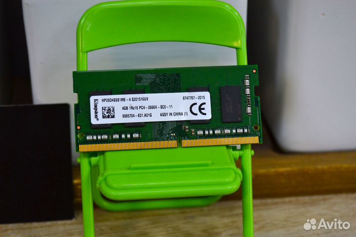 Озу для ноутбука Kingston HP26D4S9S1ME DDR4 4Gb