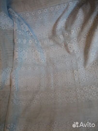 Тюль новая светло-голубая, Германия