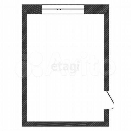 Комната 18,5 м² в 1-к., 3/5 эт.