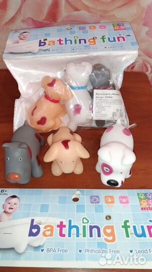 Игрушки для купания