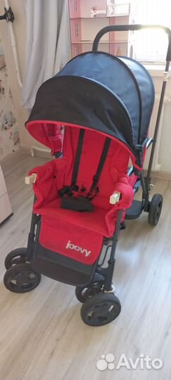 Коляска для погодок joovy